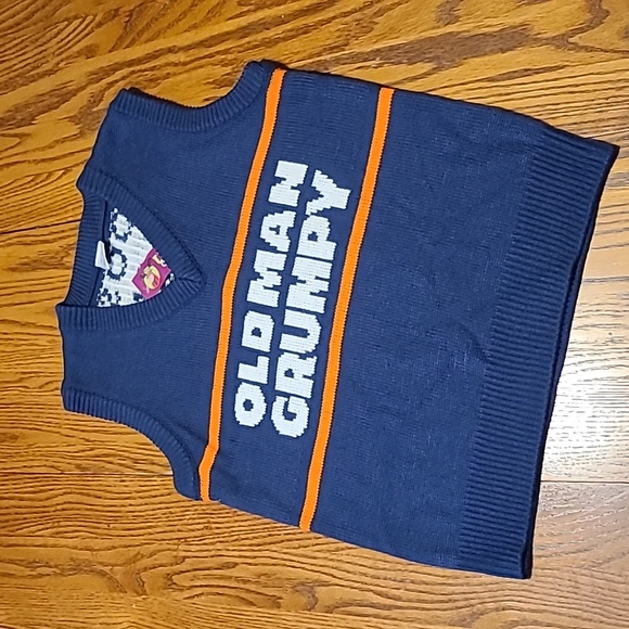 Ugly Christmas Sweater Other - Ugly Christmas Sweater OLDMAN GRUMPY Vest NWT